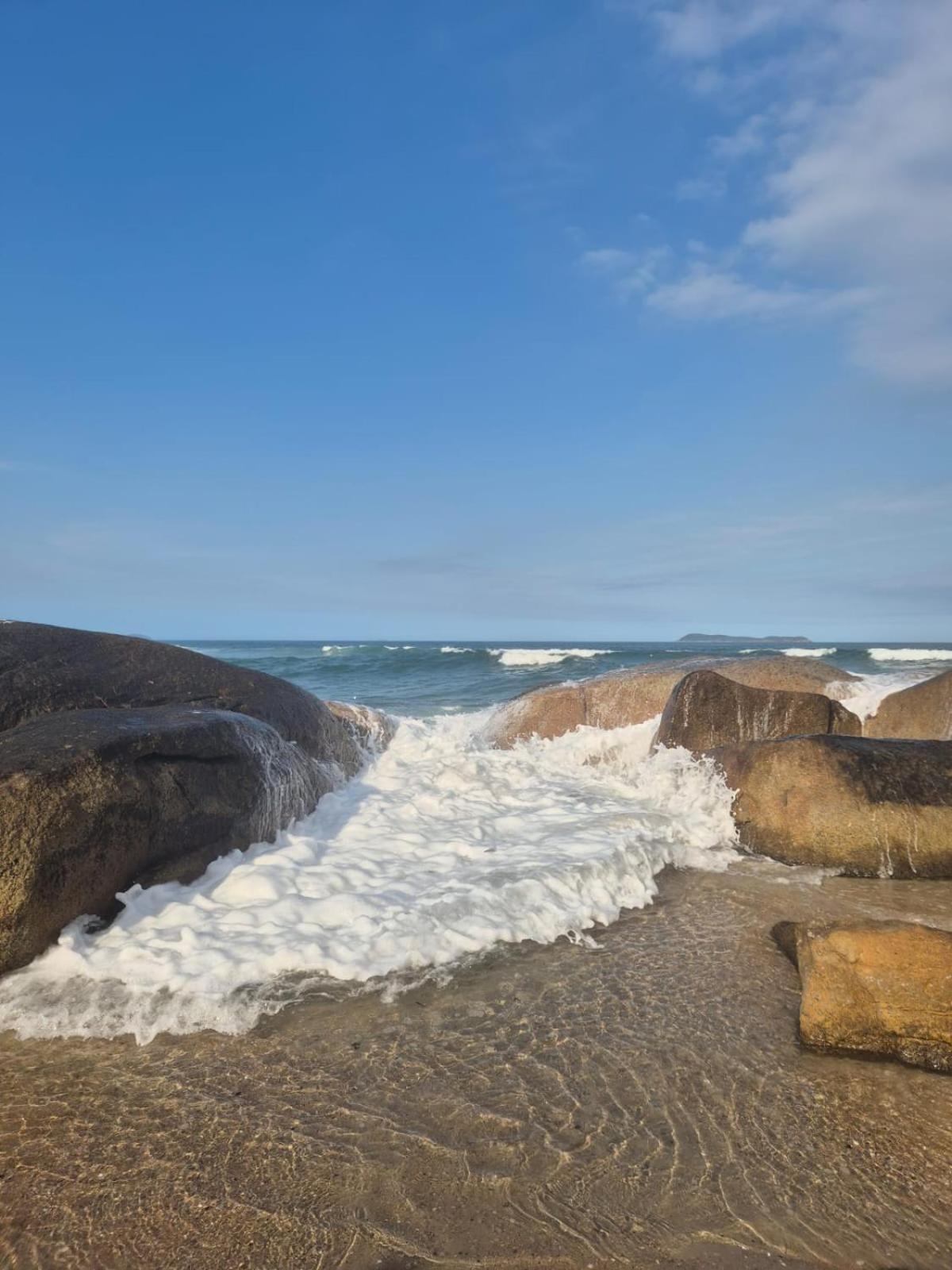 Refugio Vista Mar Praia Da Gamboa - Sc Garopaba Kültér fotó
